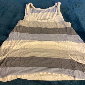 Stripped Tank Top with pockets